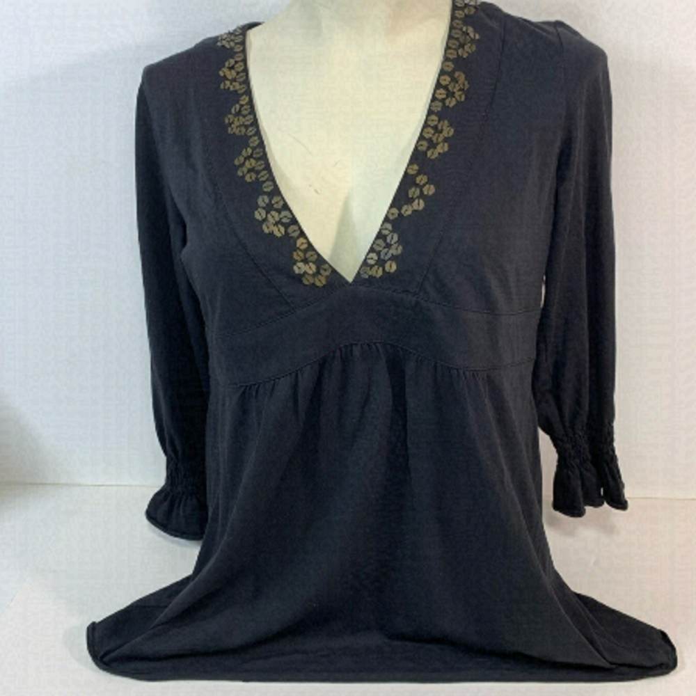 Club Monaco Black Blouse